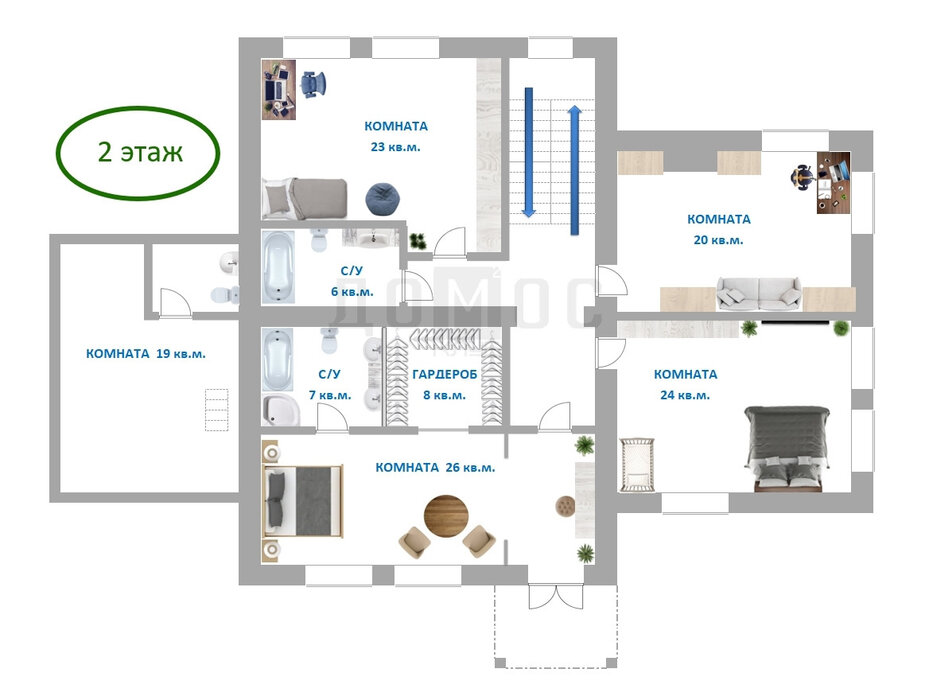 Екатеринбург, ул. Галилея, 12 (ВИЗ) - фото коттеджа (3)