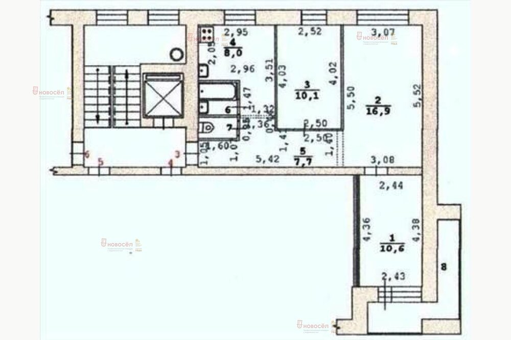 Екатеринбург, ул. Народной воли, 103 (Центр) - фото квартиры (1)