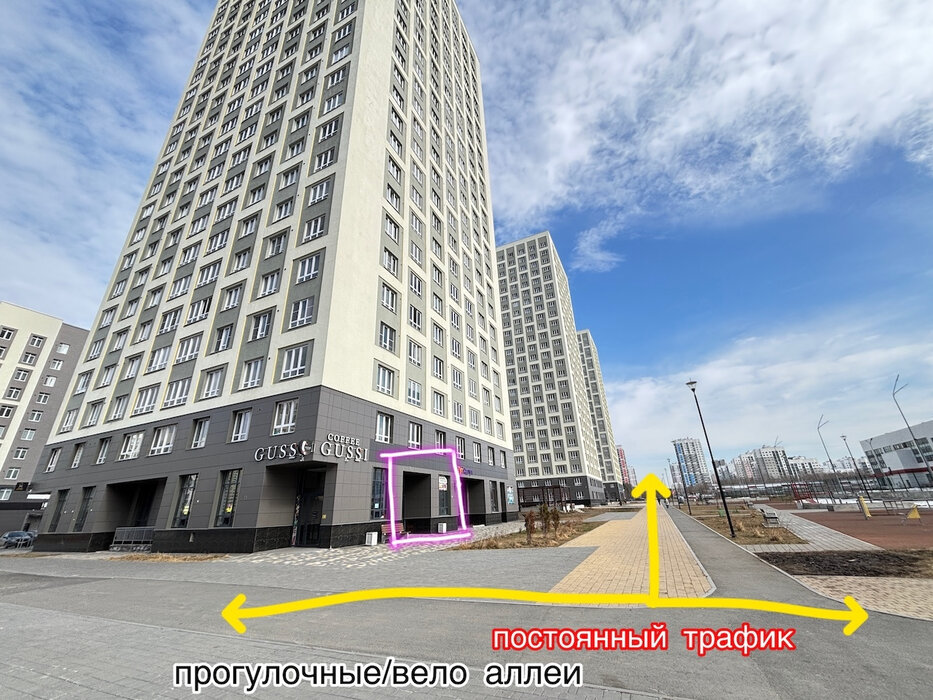 Екатеринбург, ул. Академика Сахарова, 83 - фото торговой площади (1)