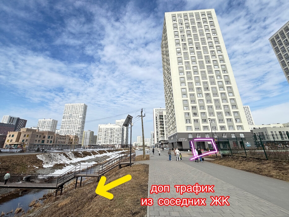 Екатеринбург, ул. Академика Сахарова, 83 - фото торговой площади (4)
