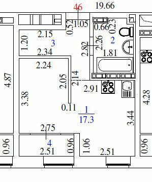Екатеринбург, ул. Студенческая, 1 (Втузгородок) - фото квартиры (1)
