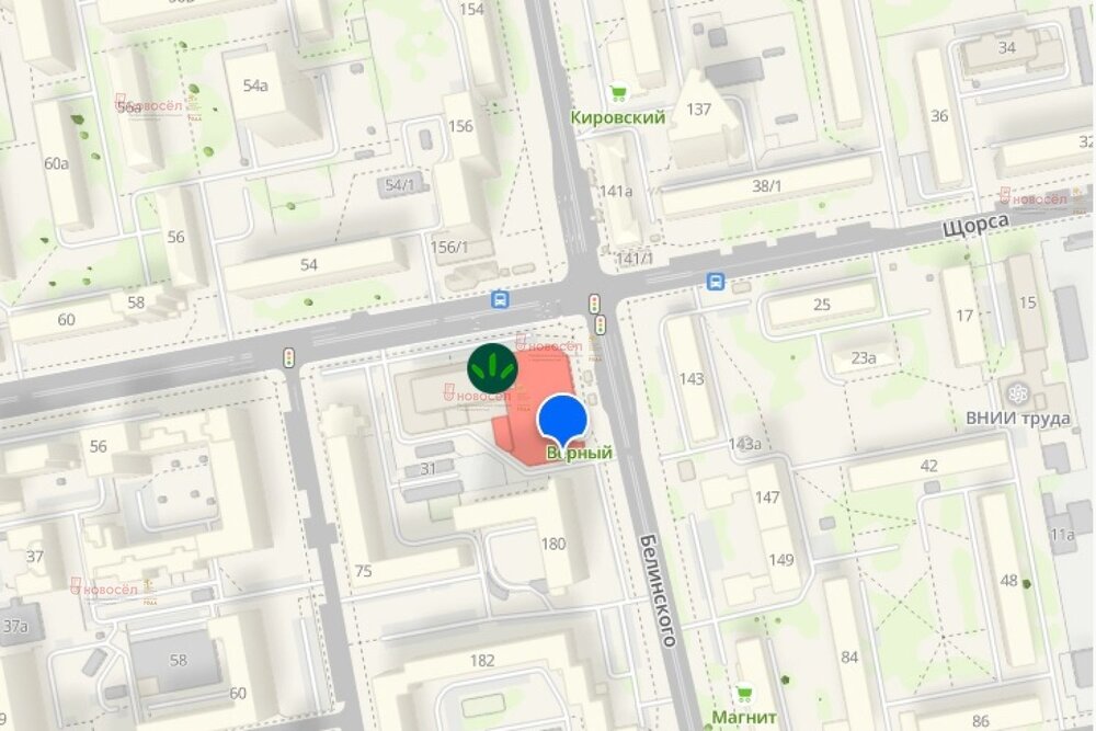 Екатеринбург, ул. Щорса, 29 (Автовокзал) - фото торговой площади (6)