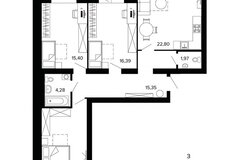 г. Березовский, ул. Старателей, 36, ЖК "Уют Сити" (городской округ Березовский) - фото квартиры