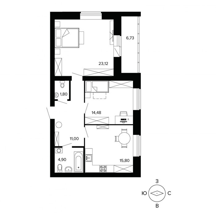 г. Березовский, ул. Старателей, 36, ЖК 