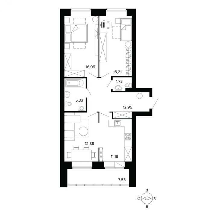 г. Березовский, ул. Старателей, 37, ЖК 