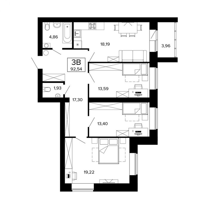 г. Березовский, ул. Старателей, 38, ЖК 