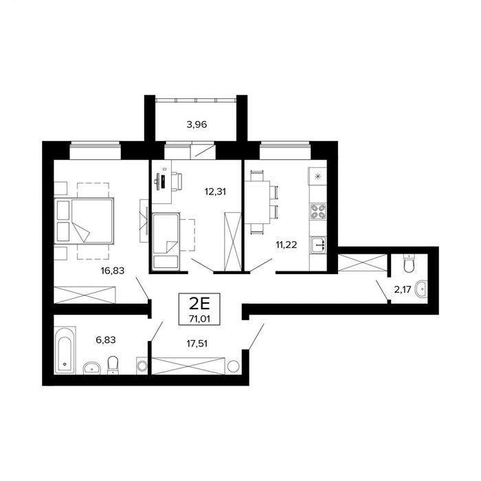 г. Березовский, ул. Старателей, 38, ЖК 