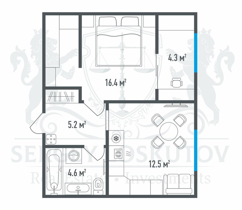 Екатеринбург, ул. Гастелло, 25 (Уктус) - фото квартиры (3)
