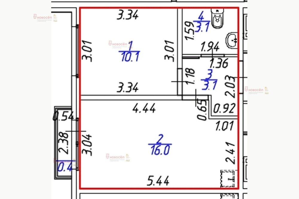 Екатеринбург, ул. Зеленый Остров, 14/2 (ВИЗ) - фото квартиры (1)