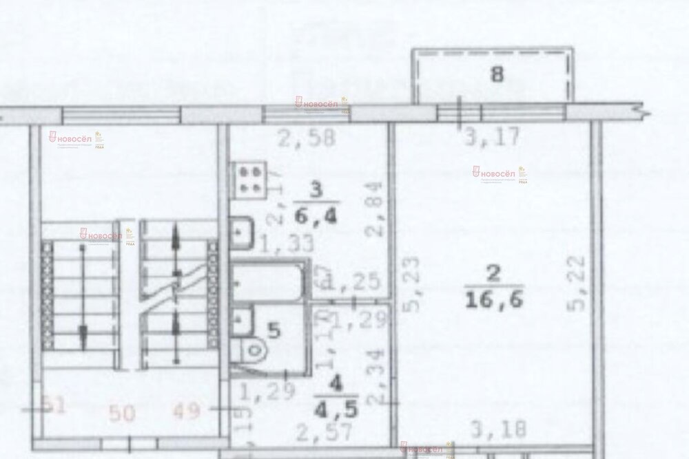 Екатеринбург, ул. Палисадная, 8 (Вторчермет) - фото квартиры (2)