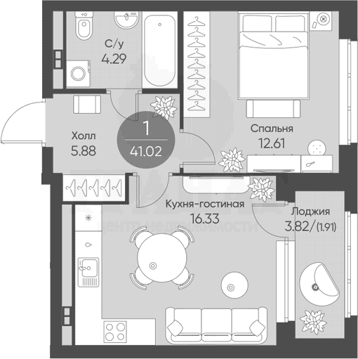 Екатеринбург, ул. Нескучная, 6 (Солнечный) - фото квартиры (5)