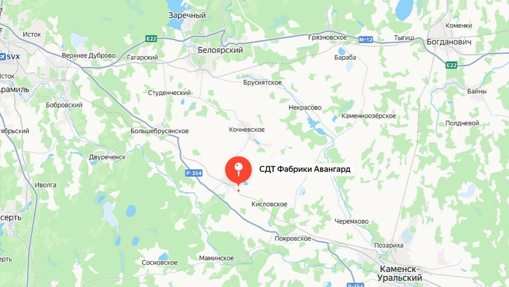 п. Храмцовская, СДТ Фабрики Авангард (городской округ Белоярский) - фото сада (2)