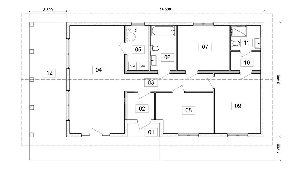 д. Ключи (г.о. Сысертский), ул. ДНТ Чистые Ключи Осенняя, 9 (городской округ Сысертский) - фото дома (4)