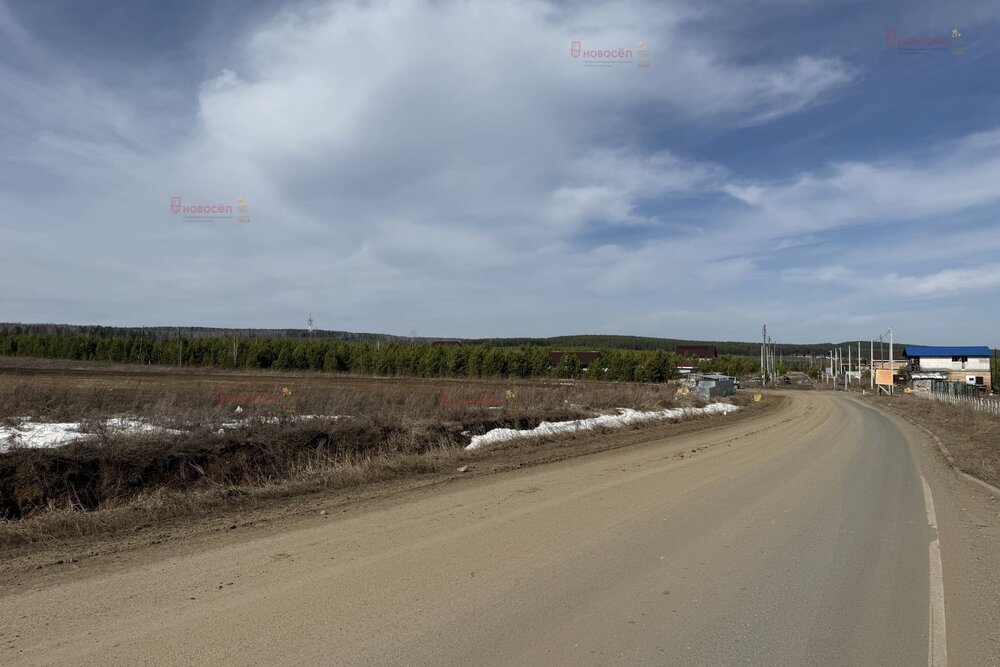 п. Бобровский, ул. Некрасова, 3 (городской округ Сысертский) - фото земельного участка (7)