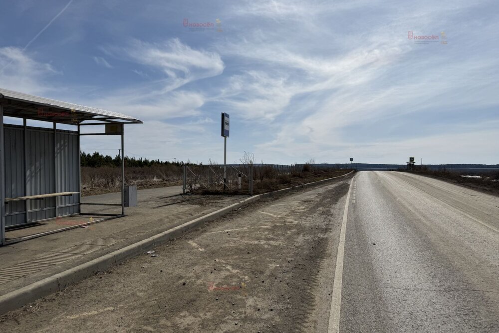 п. Бобровский, ул. Некрасова, 3 (городской округ Сысертский) - фото земельного участка (8)