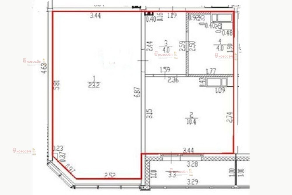 Екатеринбург, ул. Рассветная, 8/1 (ЖБИ) - фото квартиры (1)