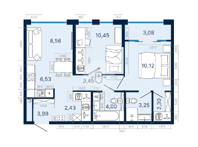 Екатеринбург, ул. Куйбышева, 106 (Шарташский рынок) - фото квартиры (1)