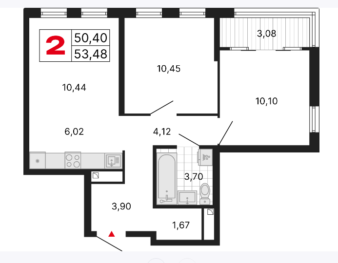 Екатеринбург, ул. Куйбышева, 106 (Шарташский рынок) - фото квартиры (1)