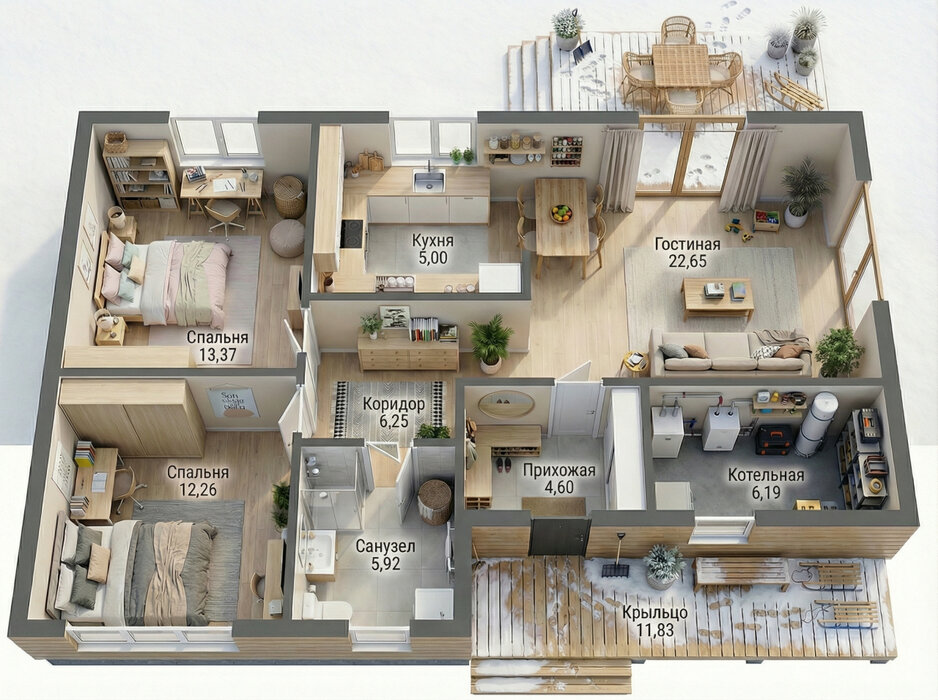 к.п. Шабровские дачи   (городской округ Екатеринбург) - фото дома (3)