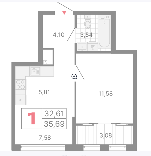 Екатеринбург, ул. Куйбышева, 106 (Шарташский рынок) - фото квартиры (1)