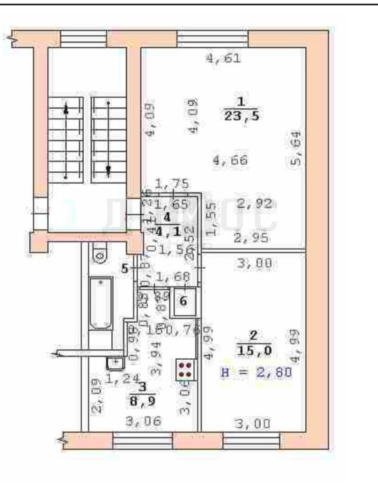 Екатеринбург, ул. Вайнера, 1 (Центр) - фото квартиры (6)