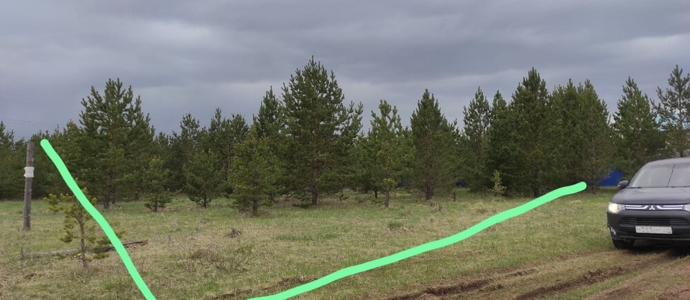 поселок городского типа Белоярский, ул. Бажова, 64 (городской округ Белоярский) - фото земельного участка (1)