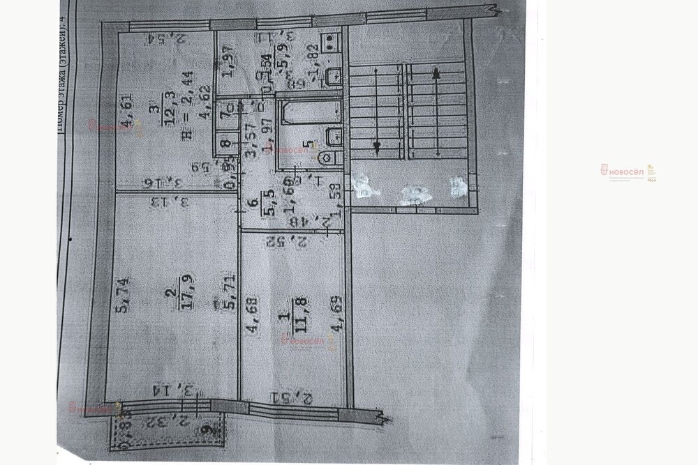 Екатеринбург, ул. Газетная, 38 (Вторчермет) - фото комнаты (2)