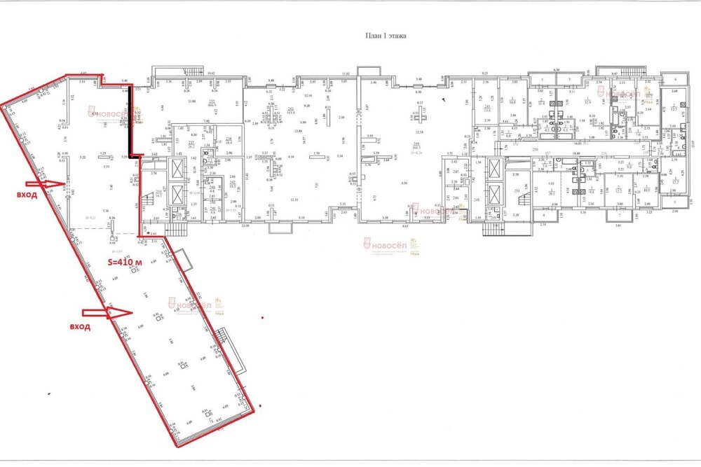 Екатеринбург, ул. Татищева, 177 (ВИЗ) - фото торговой площади (1)