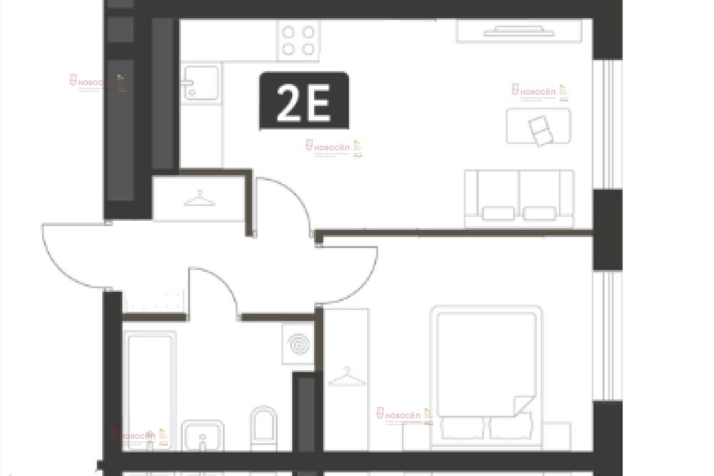 Екатеринбург, ул. Ландау, 35/а/2 (Академический) - фото квартиры (1)