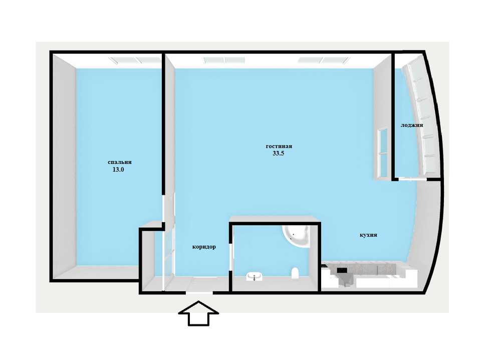 Екатеринбург, ул. Шейнкмана, 86а (Центр) - фото квартиры (2)