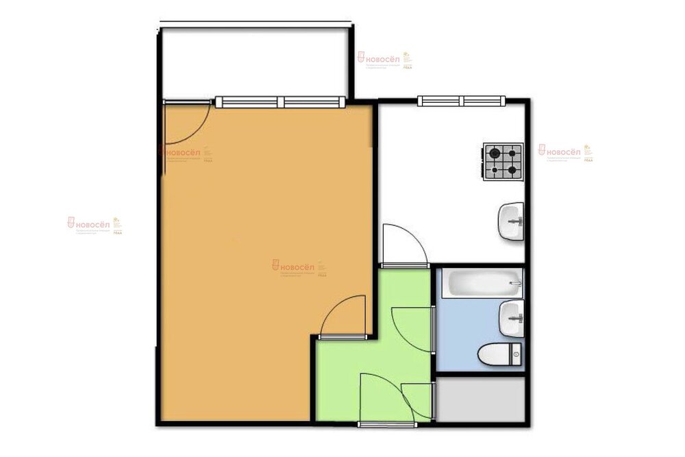 Екатеринбург, ул. Металлургов, 26 (ВИЗ) - фото квартиры (1)