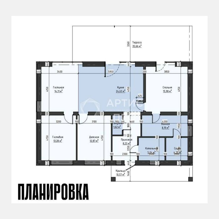 к.п. Кадниково, ул. Врубеля, 4 (городской округ Сысертский) - фото дома (6)