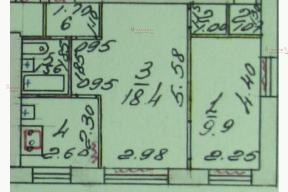 Екатеринбург, ул. Ползунова, 20 (Эльмаш) - фото квартиры (1)