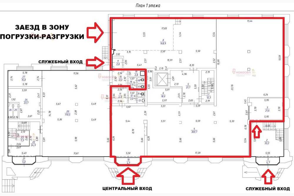 Екатеринбург, ул. Малышева, 164 (Втузгородок) - фото офисного помещения (2)