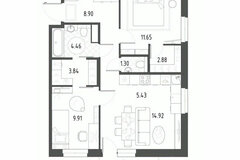 Екатеринбург, ул. Таватуйская, 14А/2 (Старая Сортировка) - фото квартиры