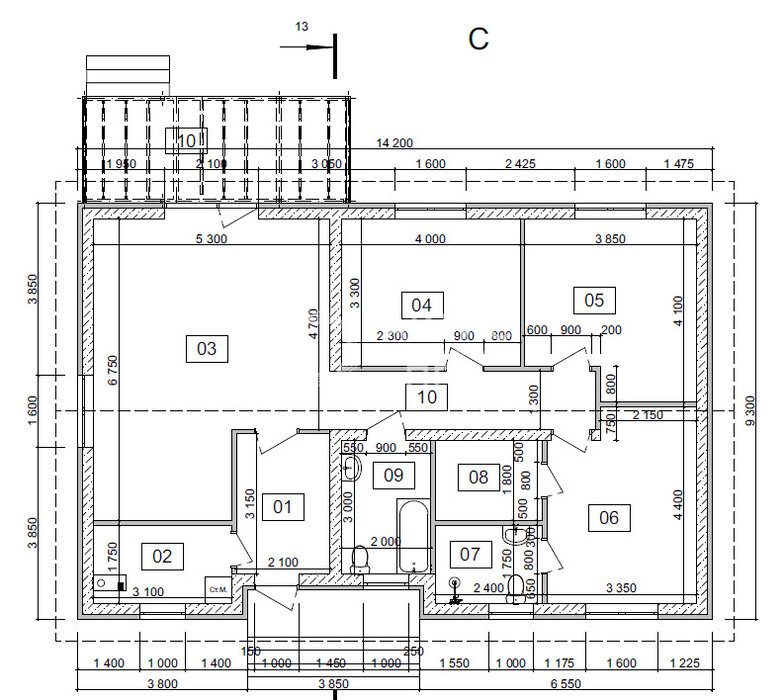 д. Ключи (г.о. Сысертский), ул. Дальняя, 50 (городской округ Сысертский) - фото дома (6)