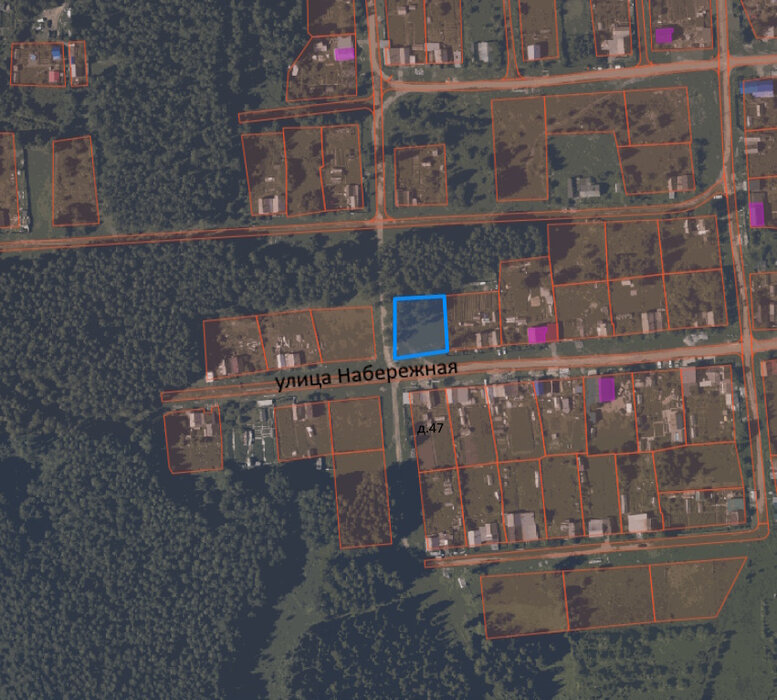 п. Левиха, ул. Набережная, 48 (городской округ Кировградский) - фото земельного участка (1)