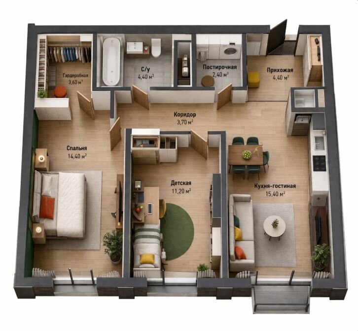 Екатеринбург, ул. Московская , 251 (Автовокзал) - фото квартиры (6)