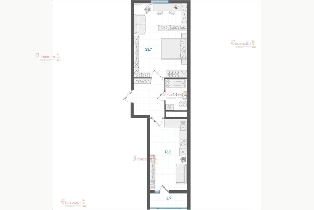 Екатеринбург, ул. Учителей, 33/3 (Пионерский) - фото квартиры (1)