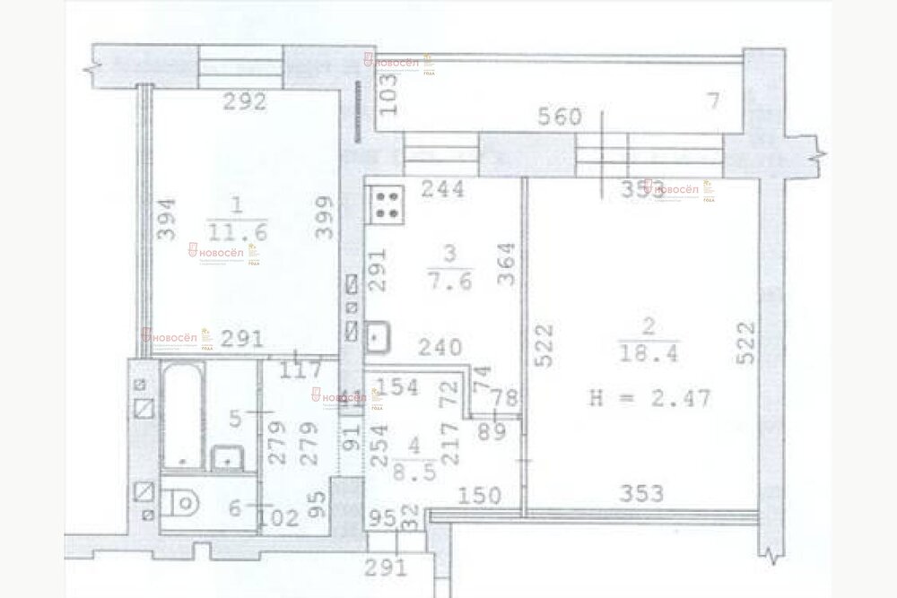 Екатеринбург, ул. Стачек, 55 (Эльмаш) - фото квартиры (1)