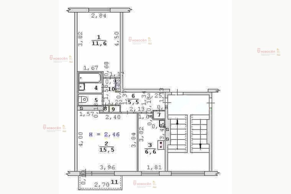 Екатеринбург, ул. Чайковского, 88/2 (Автовокзал) - фото квартиры (1)