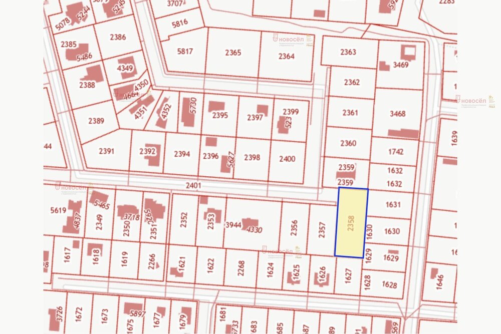 к.п. Заповедник, ул. Барс, 36 (городской округ Сысертский, п. Габиевский) - фото земельного участка (1)