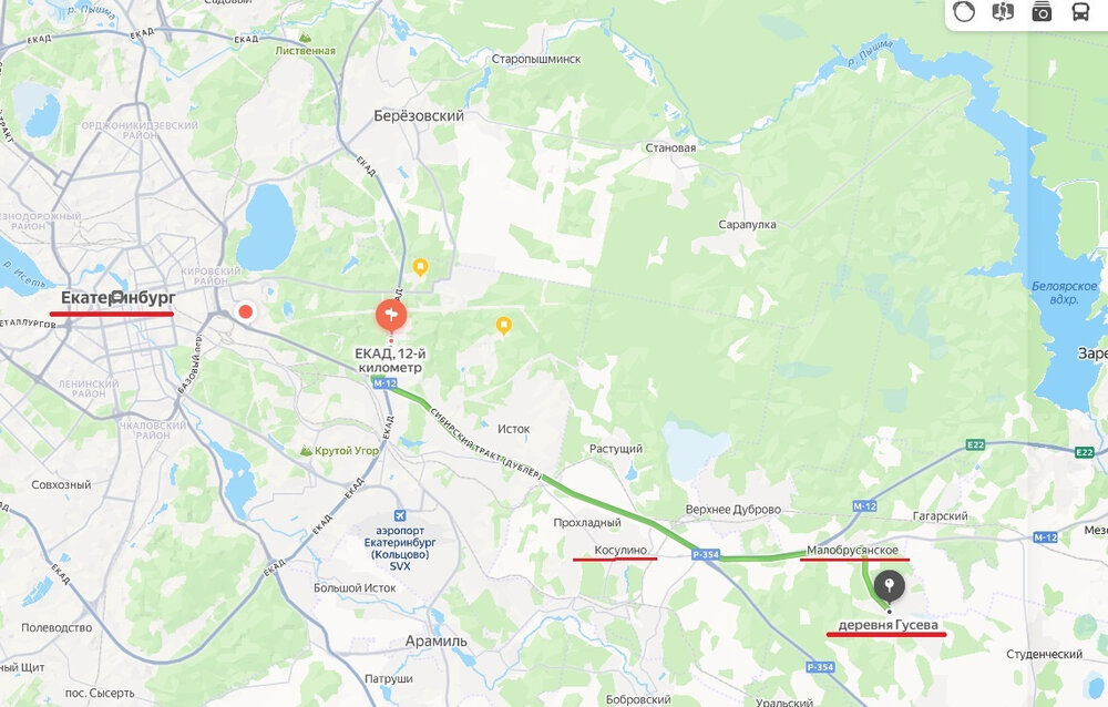 д. Гусева, ул. Земляничная, 14 (городской округ Белоярский) - фото земельного участка (1)