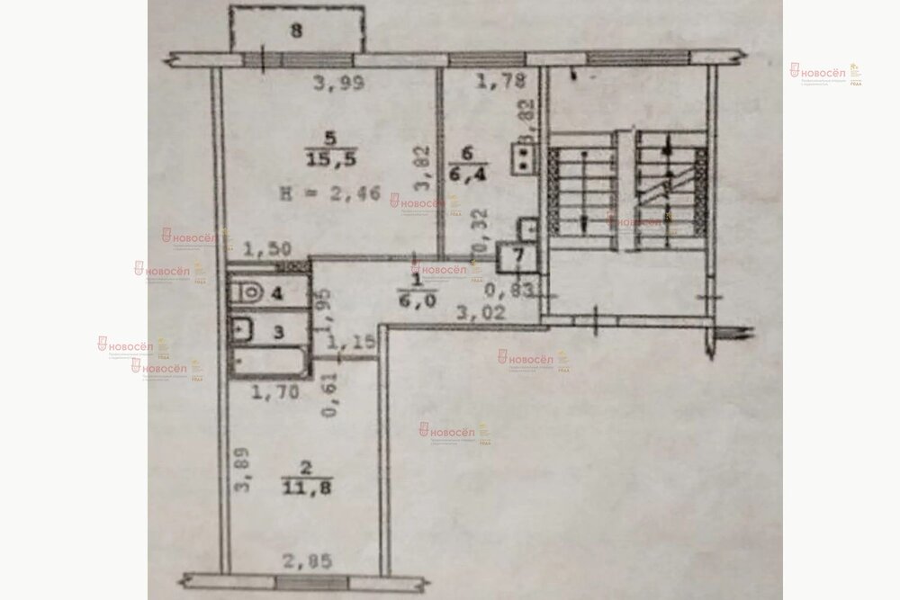Екатеринбург, ул. Серафимы Дерябиной, 49/2 (Юго-Западный) - фото квартиры (1)