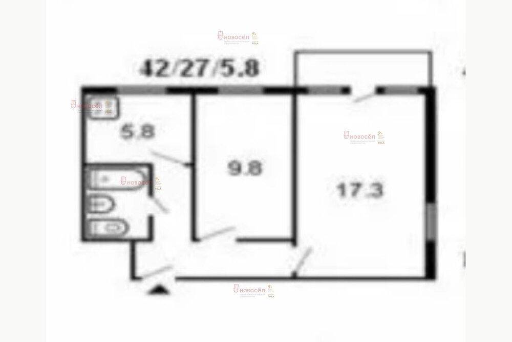 Екатеринбург, ул. Онуфриева, 26/2 (Юго-Западный) - фото квартиры (1)