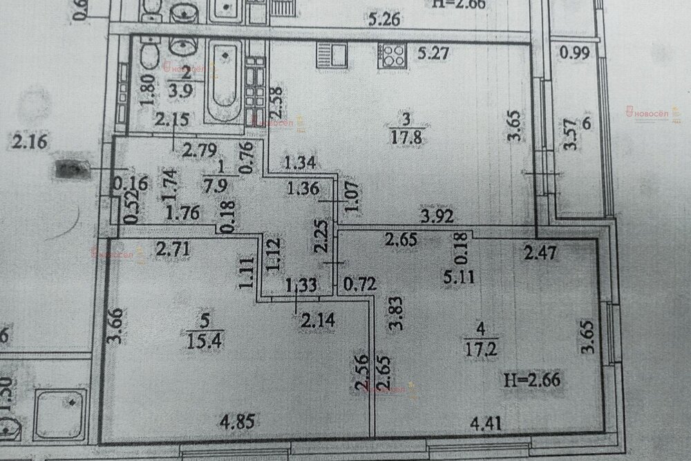 Екатеринбург, ул. Студенческая, 80/апарт (Втузгородок) - фото квартиры (1)