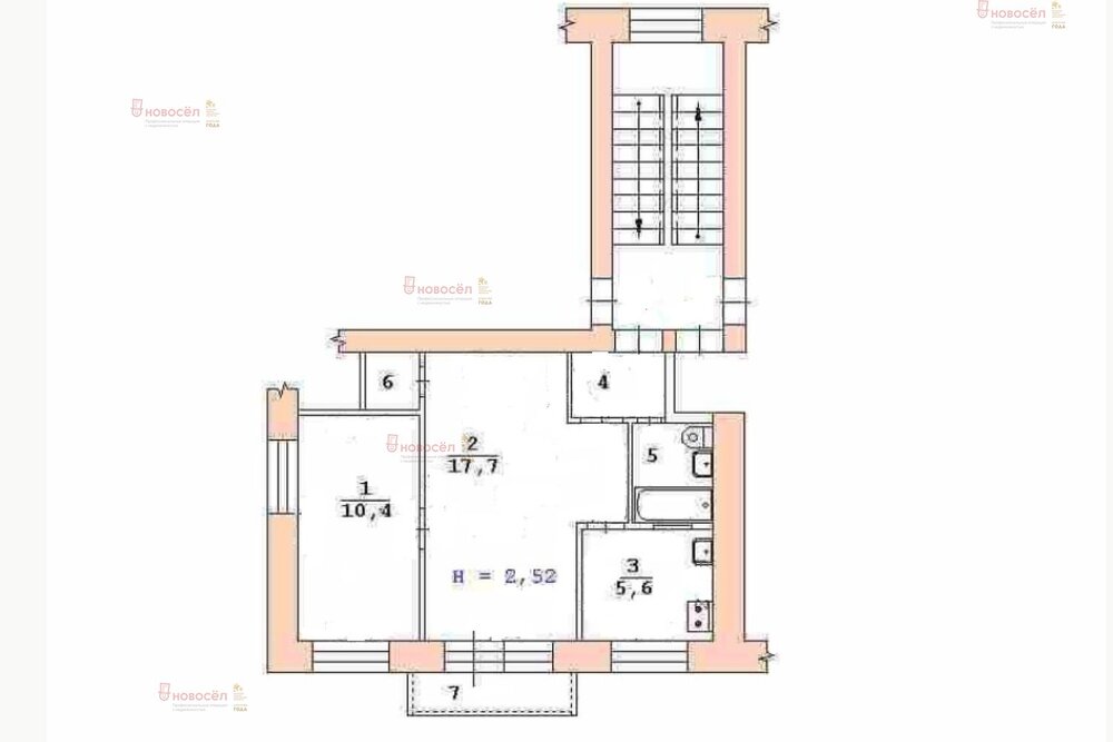 Екатеринбург, ул. Новосибирская, 103 (Вторчермет) - фото квартиры (1)