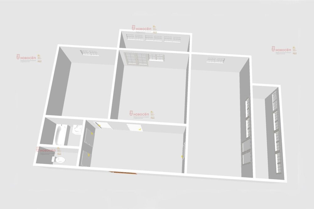 Екатеринбург, ул. Мира, 44/б (Втузгородок) - фото квартиры (1)