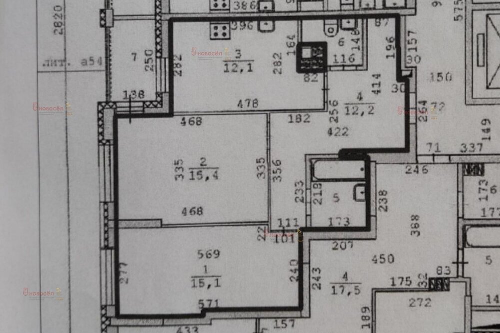 Екатеринбург, ул. Вильгельма де Геннина, 49 (Академический) - фото квартиры (1)