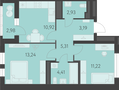 Продажа квартиры: Екатеринбург, ул. улица Академика Парина, дом, 13.1.1, Квартал Новая Олимпика (Дом 13.1.1) - Фото 1